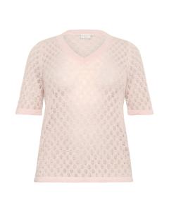 KAFFE CURVE Свитер 'Loura' в цвете Rose