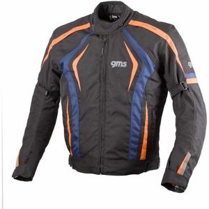 Текстильная мотоциклетная куртка gms pace, Black/Blue/Orange