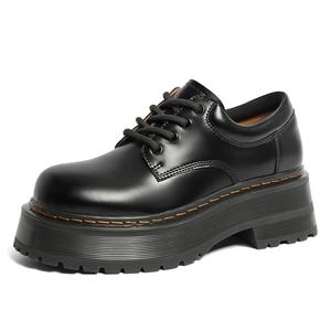 Повседневные однобортные туфли женские JINDUN, Black