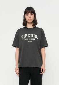 Футболка Rip Curl VARSITY SPORTS HERITAGE TEE, Washed Black/Black