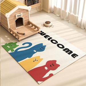 Budis Ковер 140х200 см для прихожей, моющийся, противоскользящий, для собак и кошек