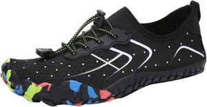 Мужские и женские плавательные туфли, легкие плавательные туфли, обувь для дайвинга и купания, пляжные туфли, женские туфли для йоги, повседневные туфли для мужчин Generic, черный