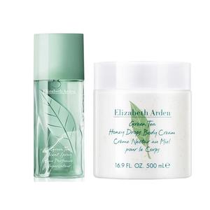 Elizabeth Arden Yilishabaiyadun крем для тела с зеленым чаем и медом набор для ухода с парфюмом увлажняет и питает набор из 2 предметов