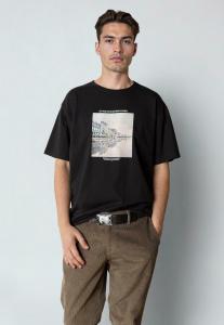Футболка Clean Cut Copenhagen RAINY COPENHAGEN, Black