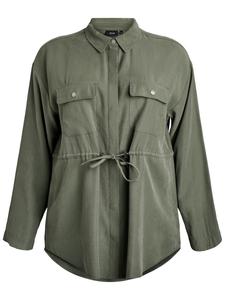 Блуза Zizzi Mdama, оливковый