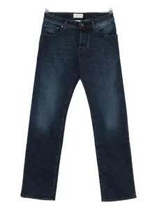 Джинсы из хлопка Jacob Cohen, синий