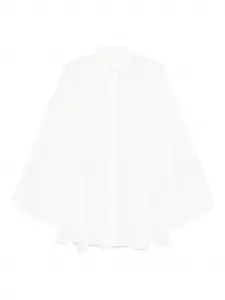 Рубашка с рукавами-колокол Yohji Yamamoto, белый