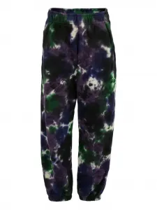 Брюки с принтом тай-дай Molo, черный