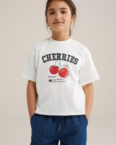 Футболка WE Fashion, Off white