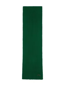 Шарф из шерсти вирджин Paul & Shark, зеленый