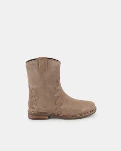 Детские замшевые походные ботинки Coconut El Corte Inglés, светло-серый