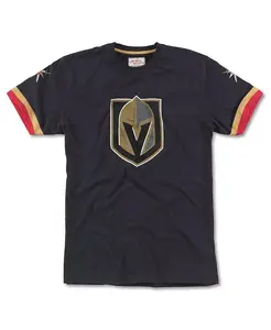Мужская футболка Vegas Golden Knights с дистанционным управлением, цвет древесный уголь American Needle