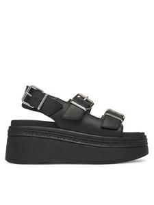 Сандалии Tjw Wedge Sandal EN0EN02774 Tommy Jeans, черный