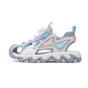 Легкие детские сандалии с противоскользящей подошвой, устойчивые к истиранию и ударам Philo Yingbang, розовый