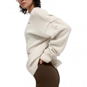 Новый классический свитер для женщин Alo Yoga, bone