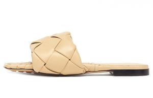 Шлепанцы Bottega Veneta Lido женские, карамельный