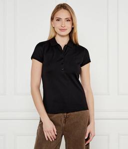 Рубашка-поло Guess Jeans Slim Fit, черный