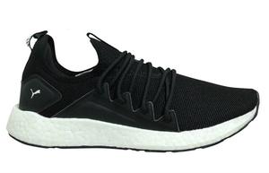 Черные женские слипоны для бега Nrgy neko с низким шнурком 191069 01 Puma, черный