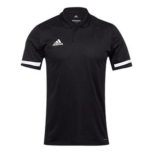 Футболка adidas T19 Polo M Athleisure Casual Sports Badminton Short Sleeve Polo Shirt Black, черный