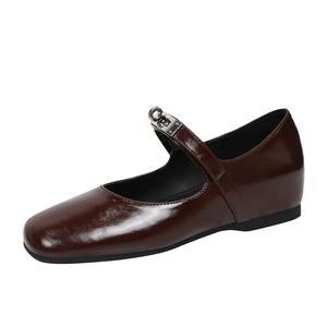 Bamiti Как по маслу Мэри Джейн 1СМ Женские Бордо, цвет Burgundy