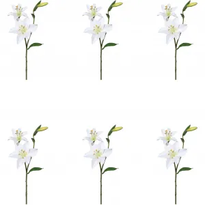 Креативный зеленый искусственный цветок «Лилия» Creativ Green