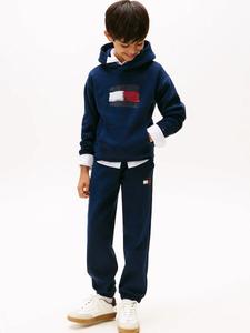 Толстовка TOMMY HILFIGER FLAG HOODIE BABY, темно-синий