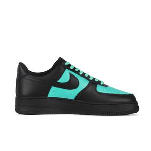 Кроссовки Nike Air Force 1 Skateboarding Shoes Unisex Low-top Black/Green, зеленый