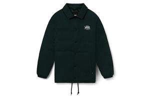 Пуховик унисекс темно-зеленый Vans