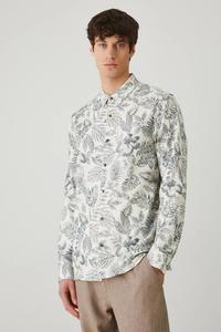 Льняная рубашка Medicine, бежевый