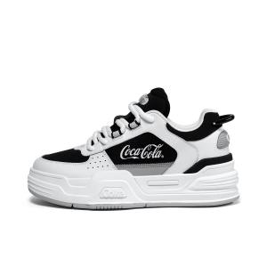 Кроссовки Coca-Cola Skateboarding Shoes Unisex Low-top, черный