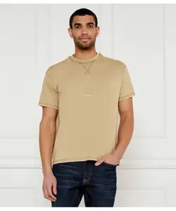 Футболка Relaxed fit Tommy Jeans, бежевый