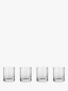 Бокалы Bach Fluted Double Old Fashioned, набор из 4 штук, 335 мл, прозрачные Luigi Bormioli, ear