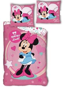 Пододеяльник из постельного белья Минни 140 x 200 см + полиэстер 63 x 63 см BrandMac
