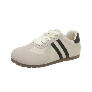 Низкие повседневные кроссовки для женщин Little Red Man, Ecru