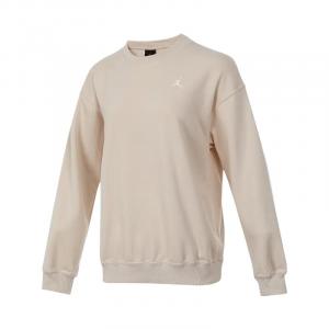 JORDAN Brooklyn Fleece Женский свитшот из френч терри с круглым вырезом, светло-коричневый