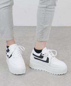 Пкроссовки в стиле «папиных кроссовок» Lovehunter, цвет White