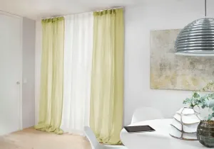 Карниз Good Life "Samu", 2 направляющие, фиксированный размер, очень плоская алюминиевая направляющая 480 см, белый