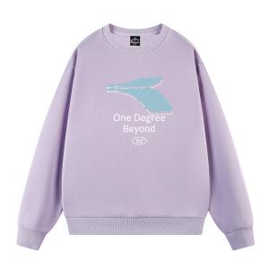 Свитшот с круглым вырезом Unisex 361°, sophie фиолетовый