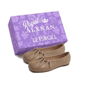 Alxnan Женские повседневные туфли-лодочки - хаки с коробкой, цвет Khaki+Box