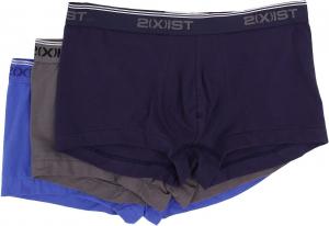 Эластичные трусы-невидимки (3 шт.) 2(X)IST, цвет Eclipse/Lead/Dazzling Blue