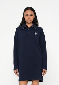 Платье Tommy Hilfiger SCRIPT ZIP , Dark Night Navy/Dark Blue