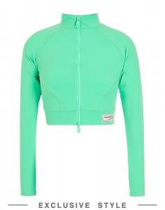 Топ The Giving Movement X Yoox, зеленый