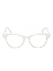 Очки в геометричной оправе Moncler Eyewear, белый
