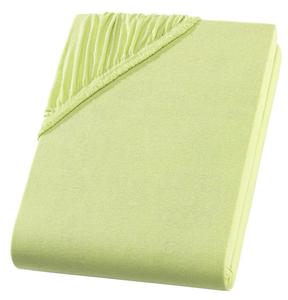 Простыня Carpe Sonno зеленый, 200/220 см