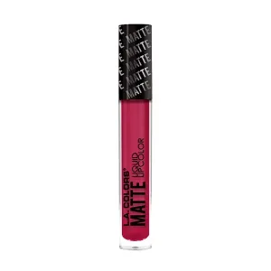 Матовая жидкая помада Matte Liquid Lip Color L.A. Colors, цвет feisty