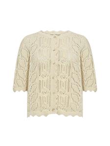 Вязаный кардиган Soyaconcept, светло-бежевый