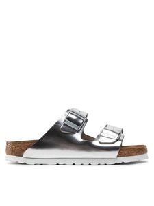 Шлепанцы Arizona Metallic 1005961 Birkenstock, серебряный