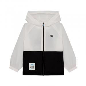 New Balance Куртка NB SS25 черная белая для детей 3-7 лет