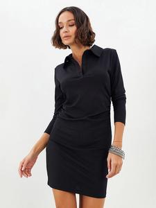 Короткое платье Milan Kiss, черный