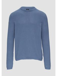 Вязаный свитер цвета 5445_бледно-голубой QS